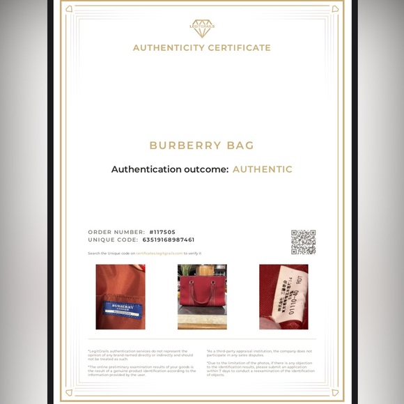 Burberry, London blue label authentic TARTAN red leather handbag/tote - Picture 13 of 14